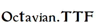 Octavian.ttf