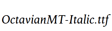 OctavianMT-Italic.ttf