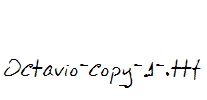 Octavio-copy-1-.ttf