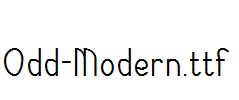 Odd-Modern.ttf
