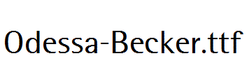 Odessa-Becker.ttf