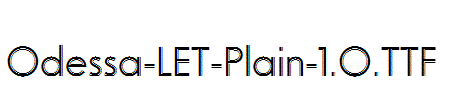 Odessa-LET-Plain-1.0.ttf