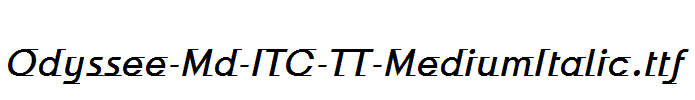 Odyssee-Md-ITC-TT-MediumItalic.ttf