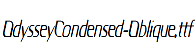 OdysseyCondensed-Oblique.ttf