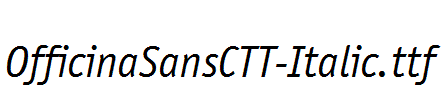 OfficinaSansCTT-Italic.ttf