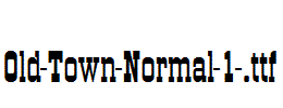 Old-Town-Normal-1-.ttf