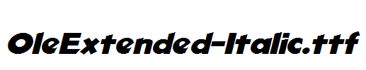 OleExtended-Italic.ttf