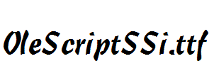 OleScriptSSi.ttf