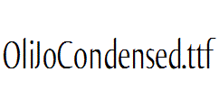 OliJoCondensed.ttf