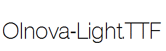 Olnova-Light.ttf