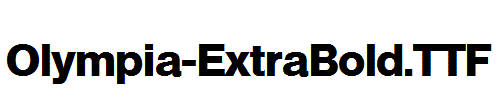 Olympia-ExtraBold.ttf