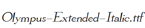 Olympus-Extended-Italic.ttf