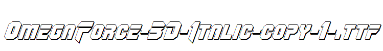 OmegaForce-3D-Italic-copy-1-.ttf