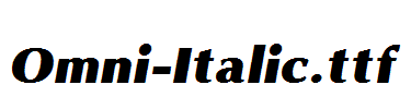 Omni-Italic.ttf