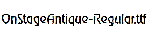 OnStageAntique-Regular.ttf