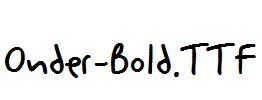 Onder-Bold.ttf