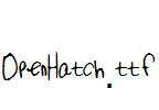 OpenHatch.ttf