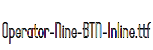 Operator-Nine-BTN-Inline.ttf