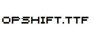 Opshift.ttf