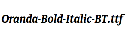 Oranda-Bold-Italic-BT.ttf