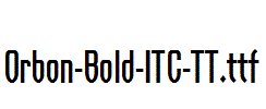 Orbon-Bold-ITC-TT.ttf