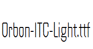 Orbon-ITC-Light.ttf