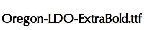 Oregon-LDO-ExtraBold.ttf