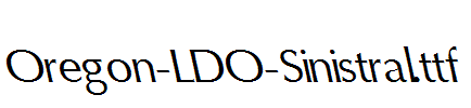 Oregon-LDO-Sinistral.ttf