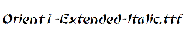 Orient1-Extended-Italic.ttf
