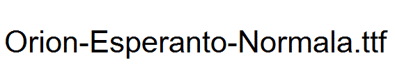 Orion-Esperanto-Normala.ttf