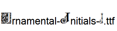 Ornamental-Initials-J.ttf