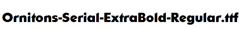 Ornitons-Serial-ExtraBold-Regular.ttf