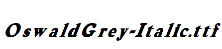 OswaldGrey-Italic.ttf