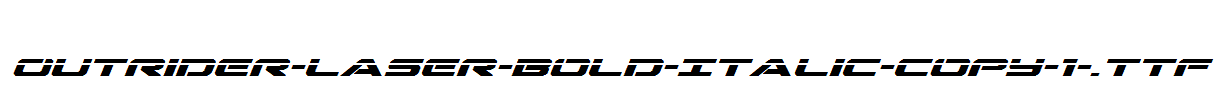 Outrider-Laser-Bold-Italic-copy-1-.ttf