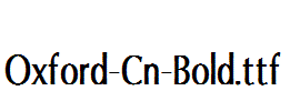 Oxford-Cn-Bold.ttf