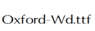 Oxford-Wd.ttf