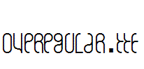 overegular.ttf