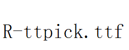 R-ttpick.ttf