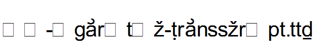 RK-Ugaritic-Transscript.ttf