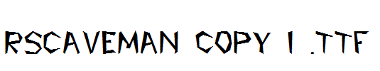 RSCaveman-copy-1-.ttf