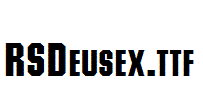 RSDeusex.ttf