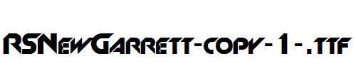 RSNewGarrett-copy-1-.ttf