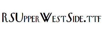 RSUpperWestSide.ttf