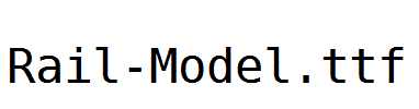 Rail-Model.ttf