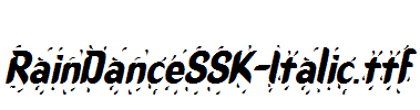 RainDanceSSK-Italic.ttf