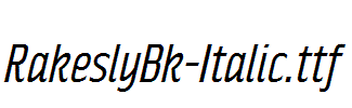 RakeslyBk-Italic.ttf