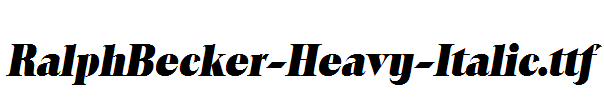 RalphBecker-Heavy-Italic.ttf