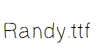 Randy.ttf