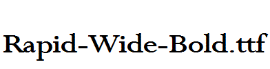 Rapid-Wide-Bold.ttf