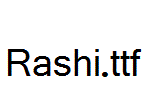 Rashi.ttf